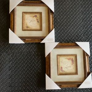 Neutral positive wall frame signs sayings